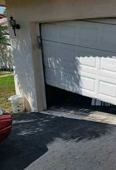 Garage Door Off Track In Macclenny